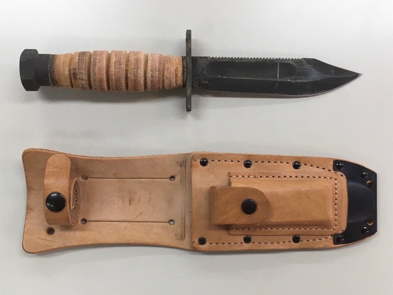 信頼と実績！【アメリカ軍装備品】パイロット・サバイバルナイフ 