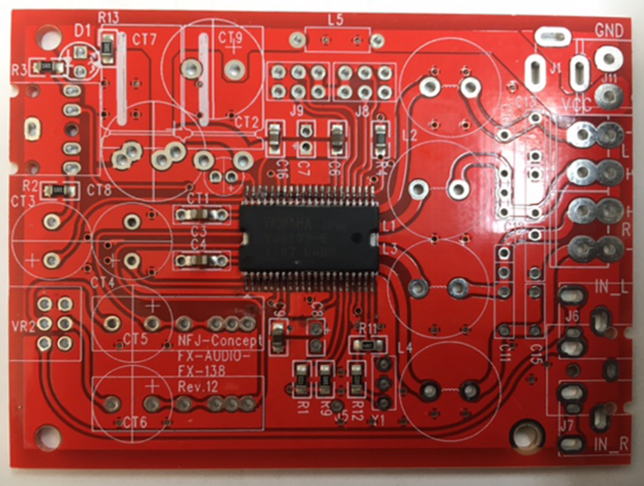 YAMAHA製 YDA138 デジタルアンプ自作キットの研究・改造 1