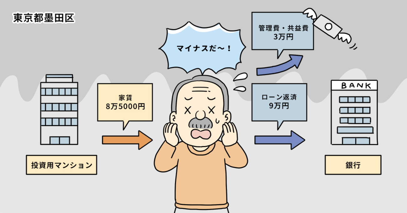 投資用マンションを6年で手離すことに。売却損は出たが肩の荷が降りた／東京都墨田区Mさん（60代）