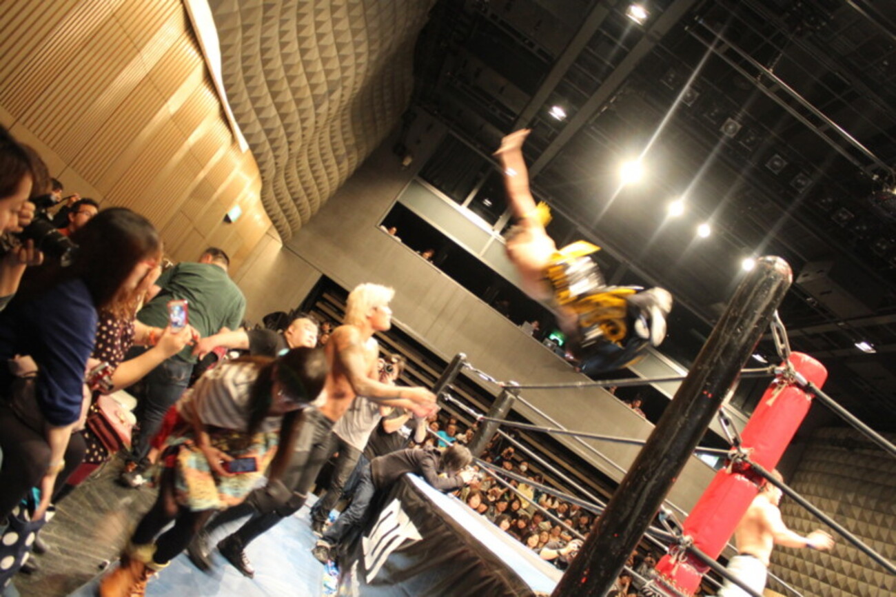DDT＠12.1北沢大会 「現役高校生の竹下幸之助選手はプロレス界の宝や