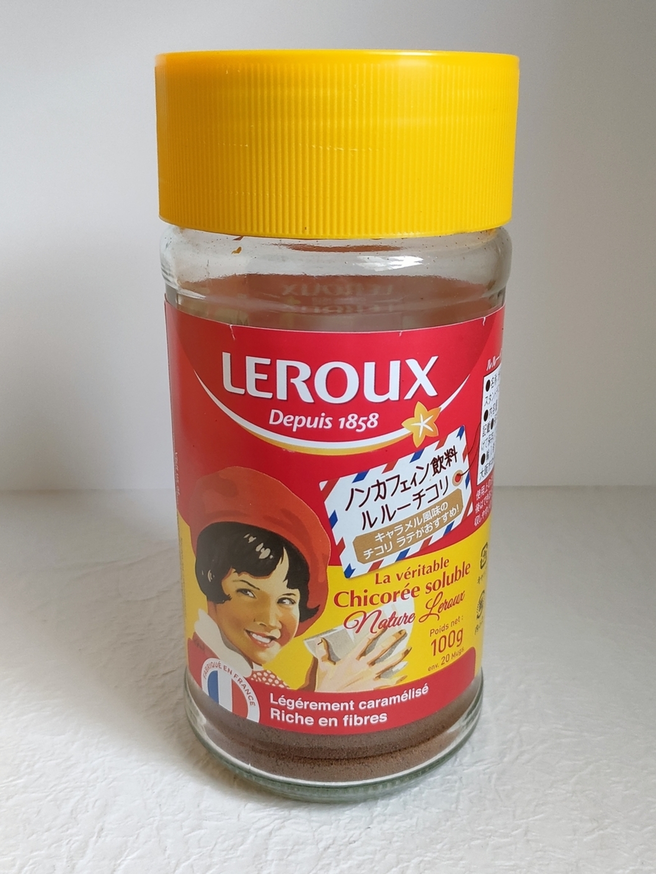 ルルー　チコリコーヒー　インスタント　ノンカフェイン backend=imagemagick;version=1;