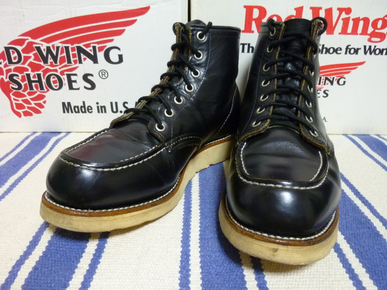 RED WING レッドウイング 8179 アイリッシュセッター黒 犬タグ（Red 