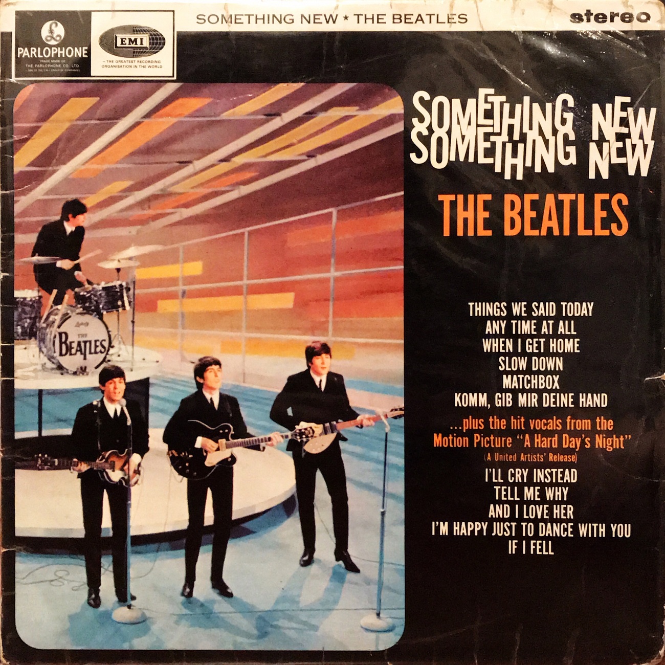 Something New / The Beatles【UK Export 盤(ステレオ)、US盤(ステレオ 