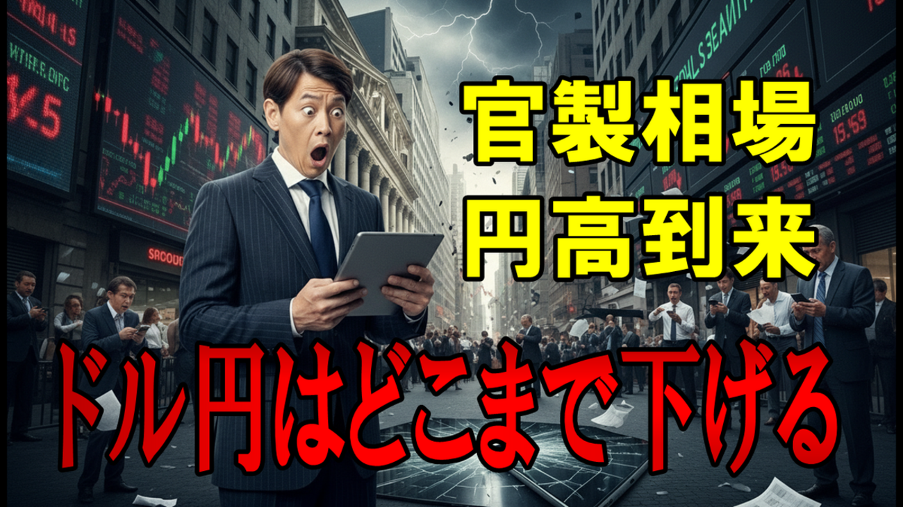 FX実践解説、官製相場の「円高」到来、ドル円はどこまで下げる（2026年1月27日) - 外為どっとコム マネ育チャンネル