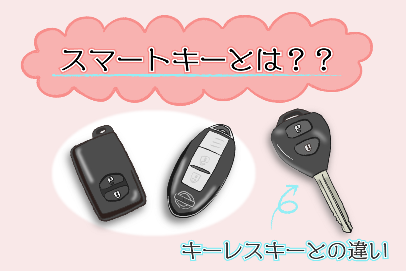 スマートキーとは？機能や特徴とキーレスキーとの違い - クルマの 