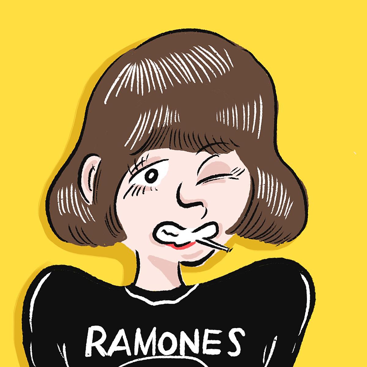 ロックンロール イラストレーター ささきなそ の全力日記