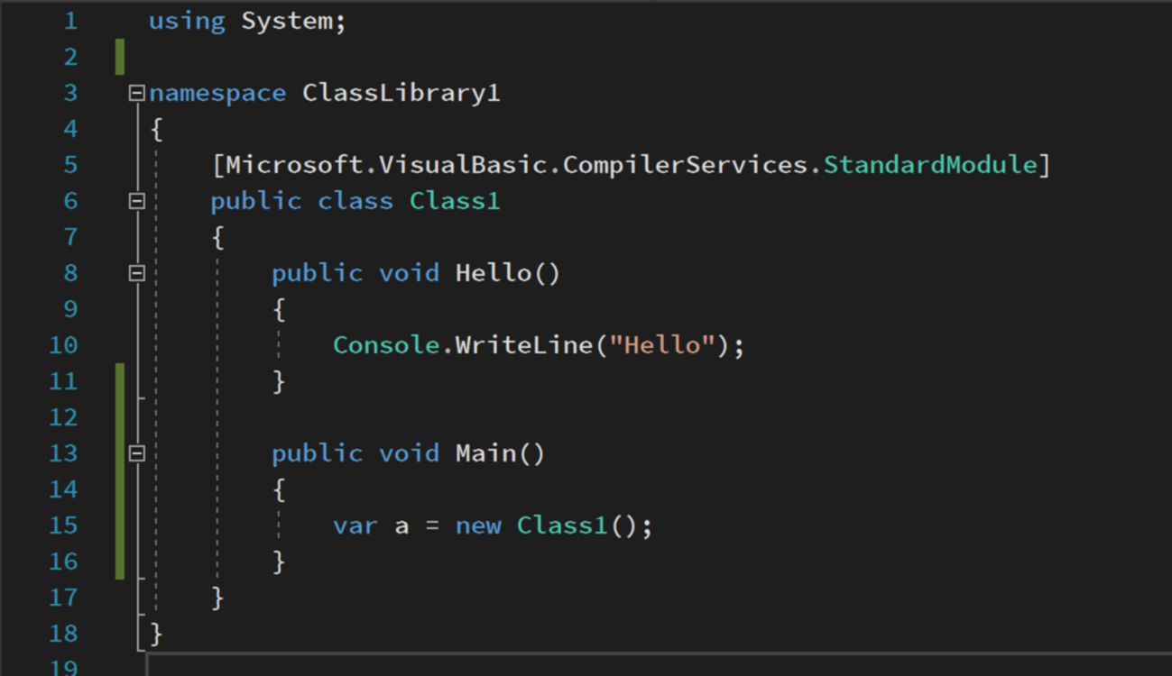 VB.NETでもクラスとモジュールの違いを知りたい - レンコン畑でつかまえて