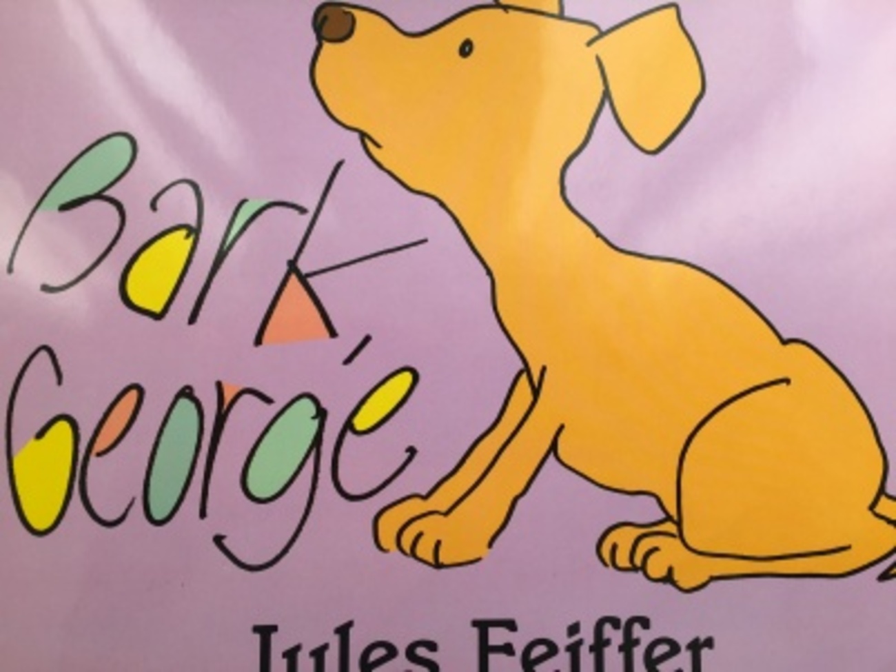 子供たちに読み聞かせをしたい英語の絵本「Bark george」 - 先生の四苦八苦