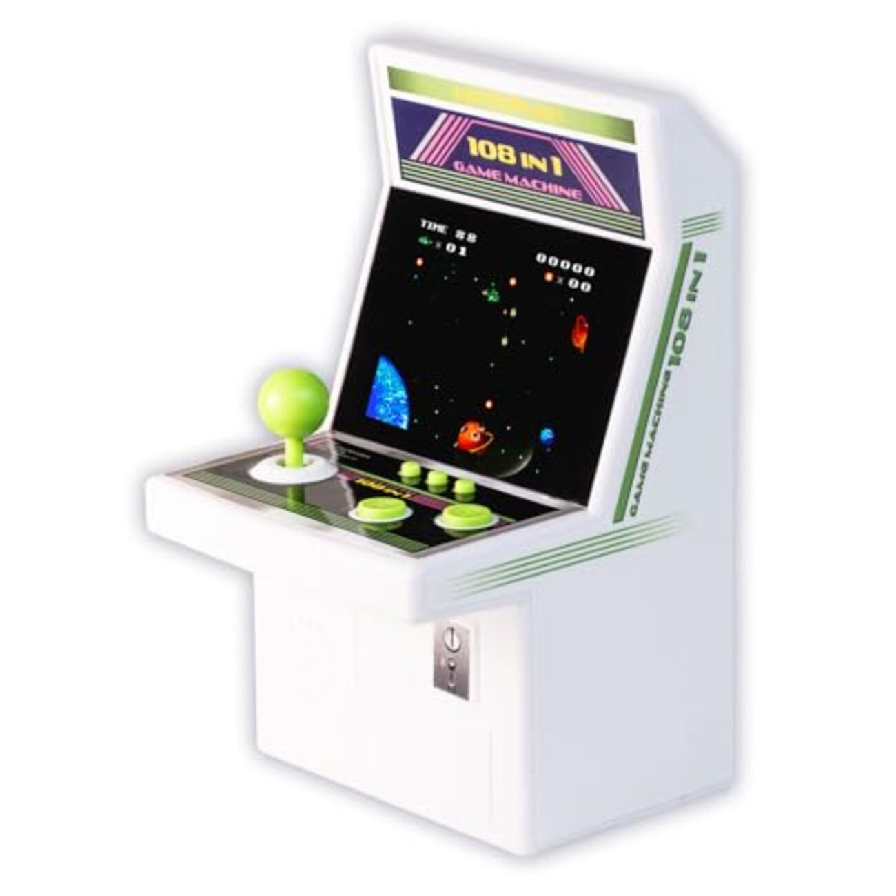 手のひらゲーセン】AC筐体型 ゲーム機 XX 2.8インチ 108in1 レトロで