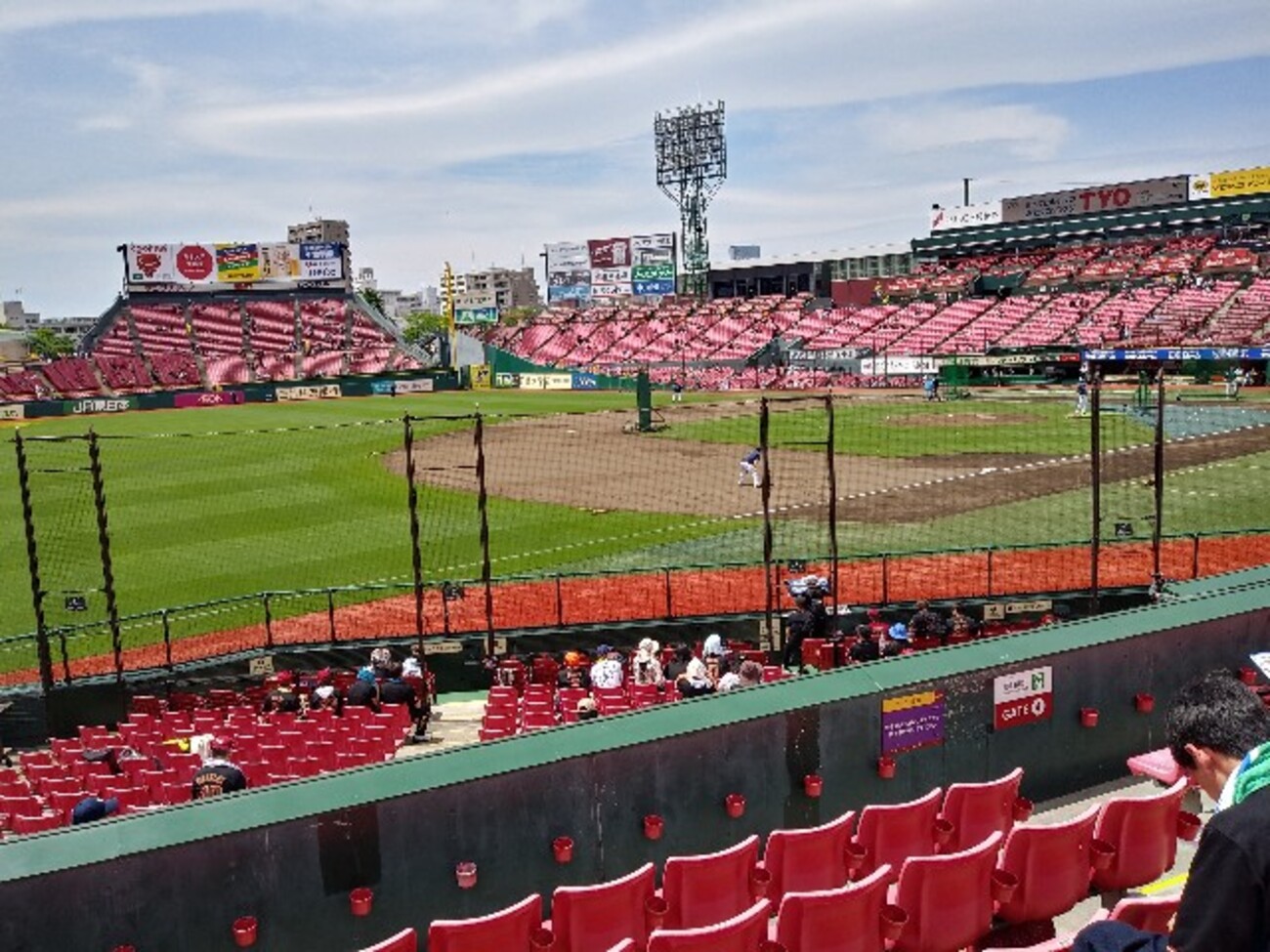 東北楽天ゴールデンイーグルス 座席表 9⁄19 楽天 日本ハム 内野席 9⁄26 