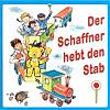 Der Schaffner hebt den Stab