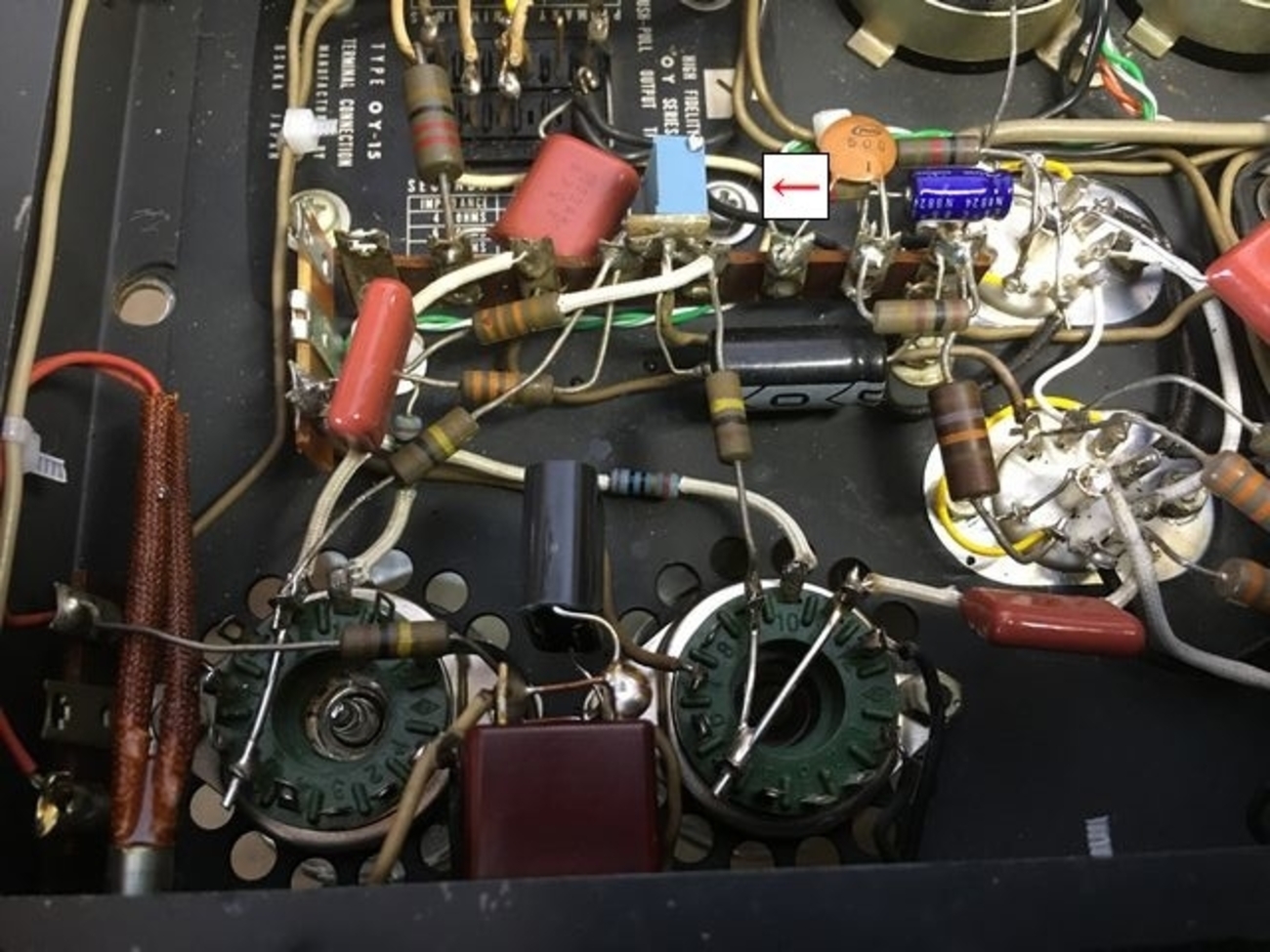 LUXMAN MQ-60 50CA10ppの修復(4) - 真空管アンプ製作