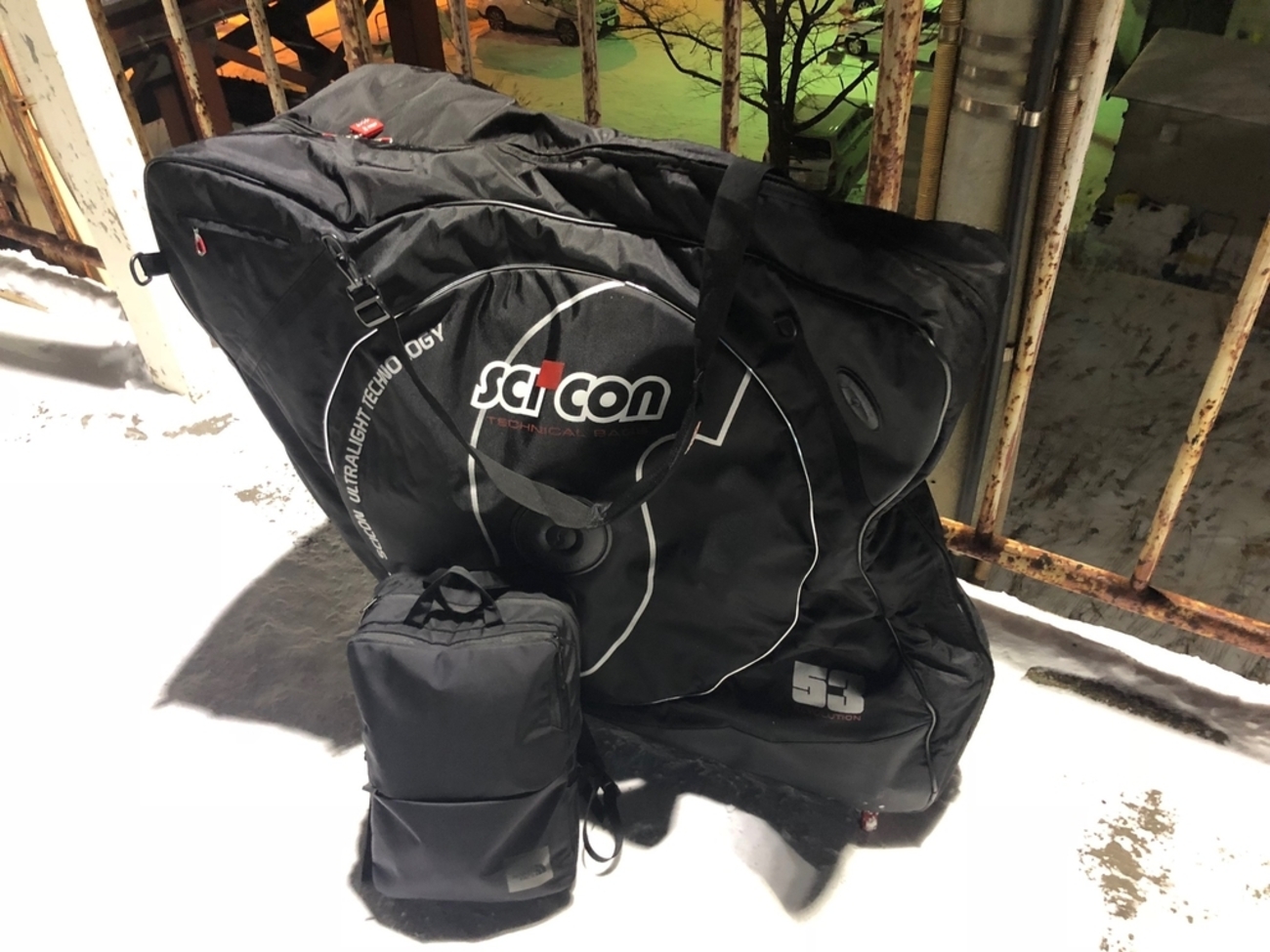 輪行用 シーコン キャスター付き輪行バッグ 53 REVOLUTION（Scicon 