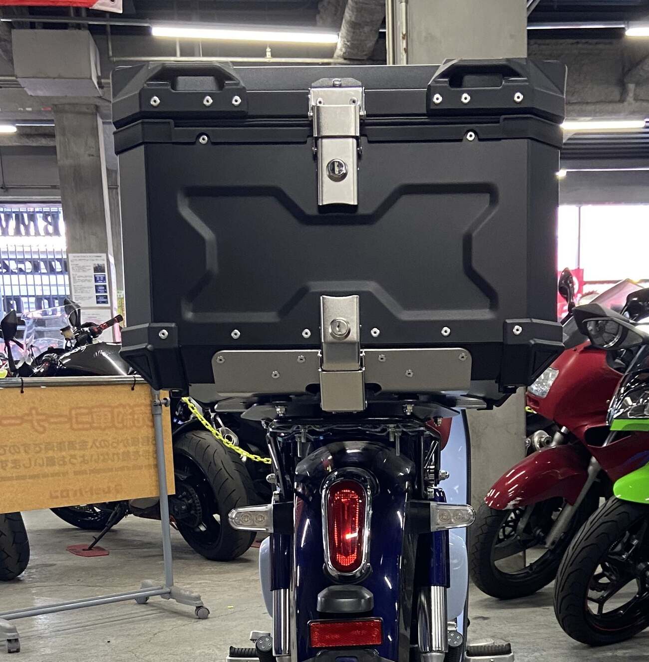スーパーカブ c125 リアボックス紹介 - カブのりおの日記