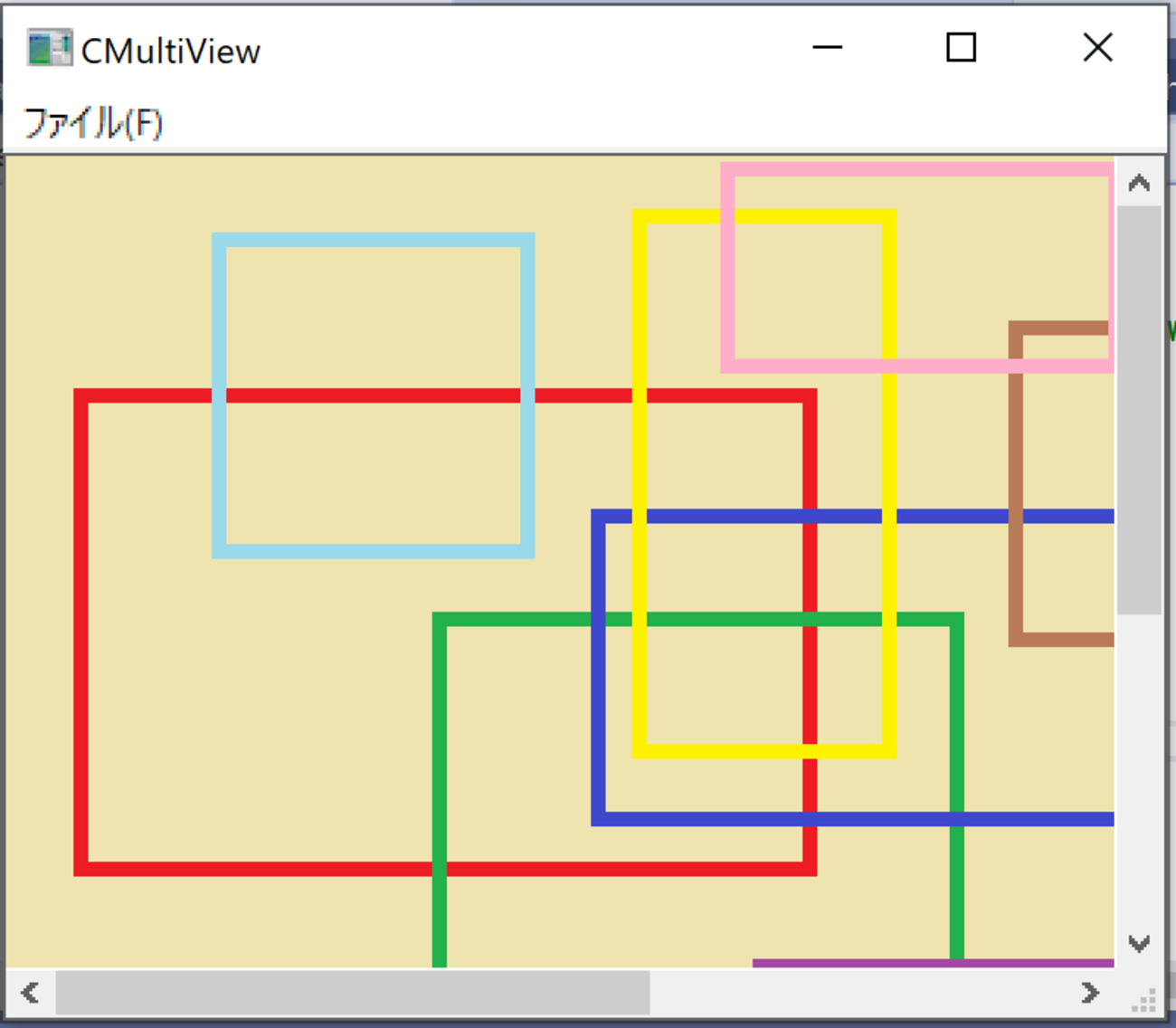 CMultiView::OnHScroll - 車輪のx発明 ~B.G's Blog~