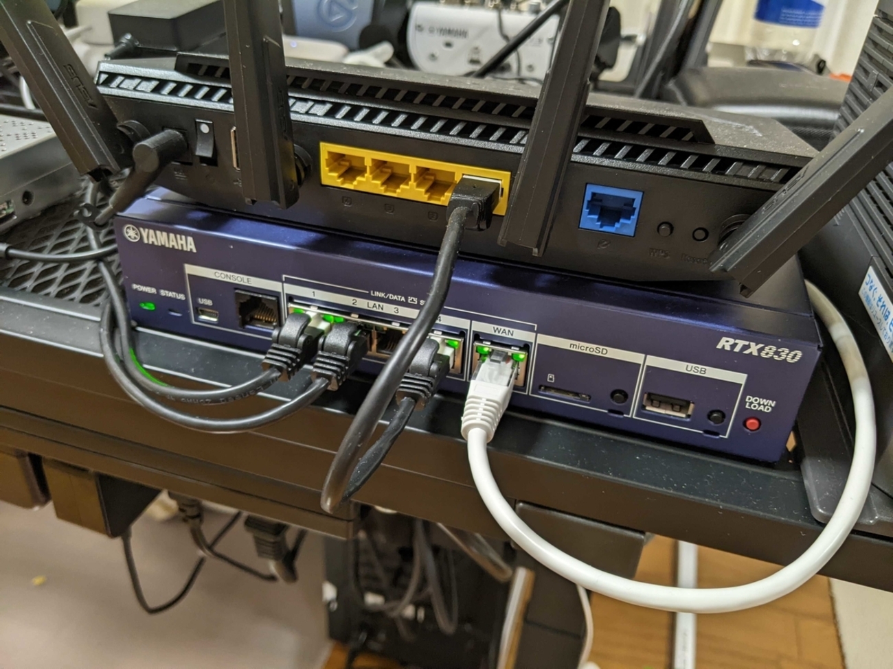 YAMAHA 放 RTX830 有線LANルーター 本体