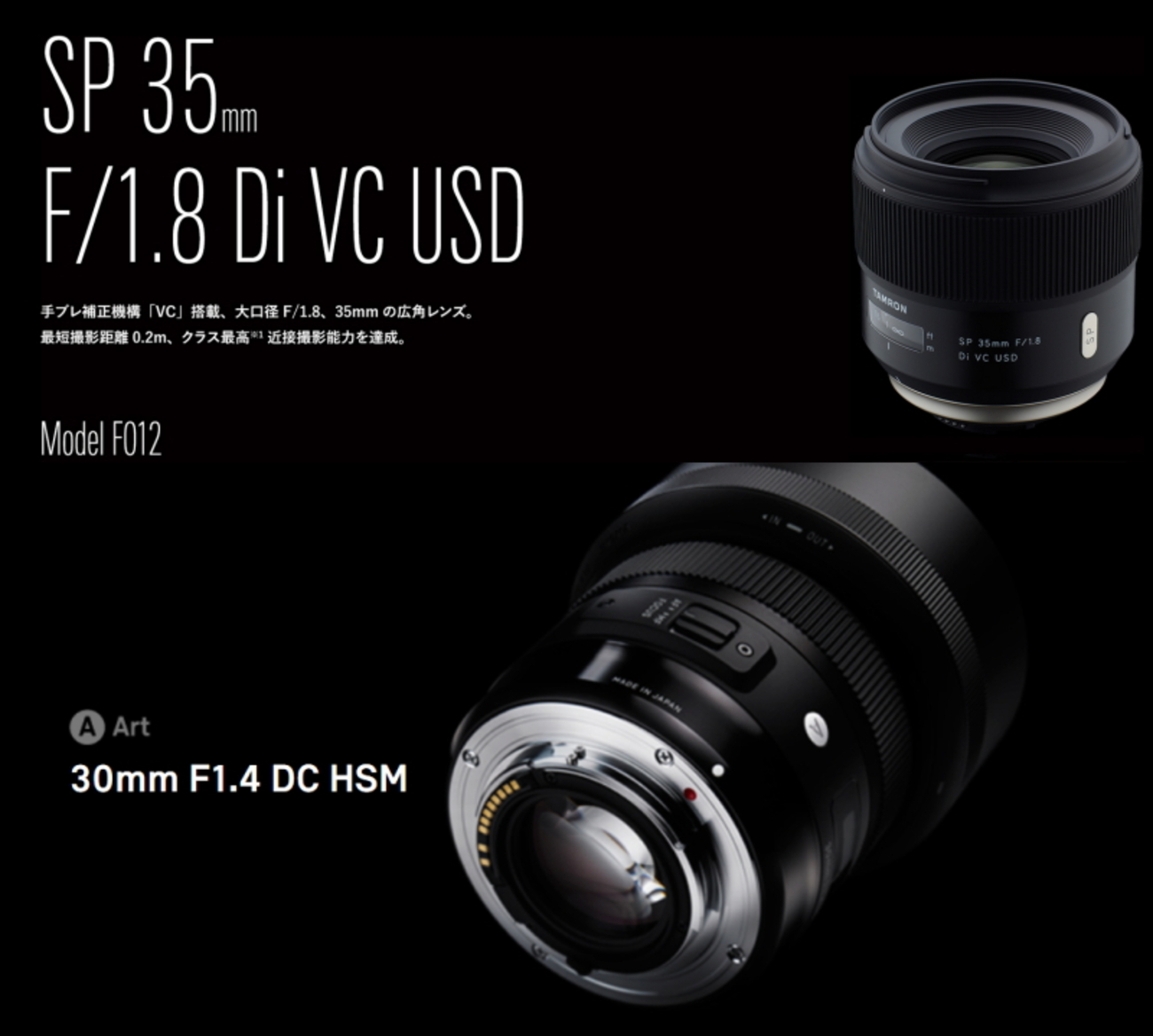 どっちにしようか Nikon D7200 標準レンズ TAMRON SP 35mm F1.8 Di VC 