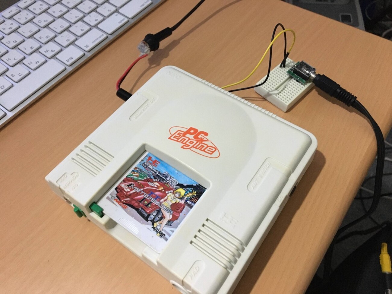 PCエンジンをテレビに映す - takuya matsubara blog