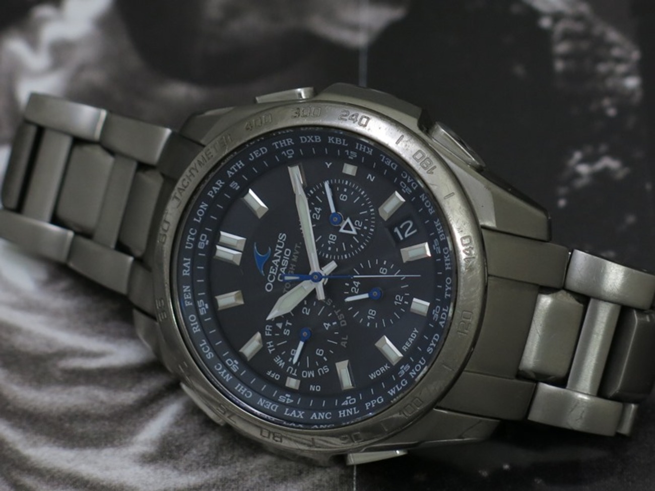 オシアナス OCEANUS OCW-T600 cal.5040 二次電池の交換 - 古時計にワニ 