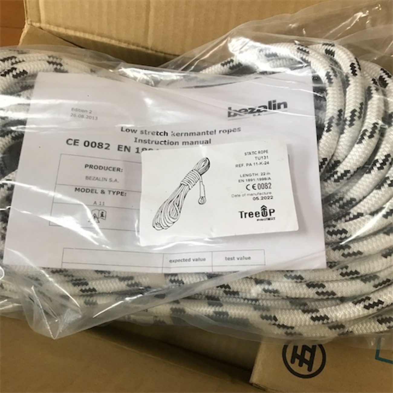 バッキンガム スロットル 特殊伐採 アーボリスト （TreeUPのロープ 