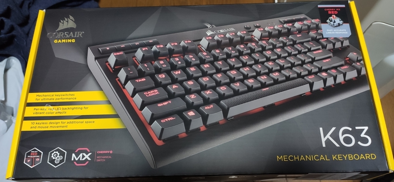 PC周辺機器 Corsair K63 Red LED 813VTjPUZJL._UF350,350_QL80_.jpg