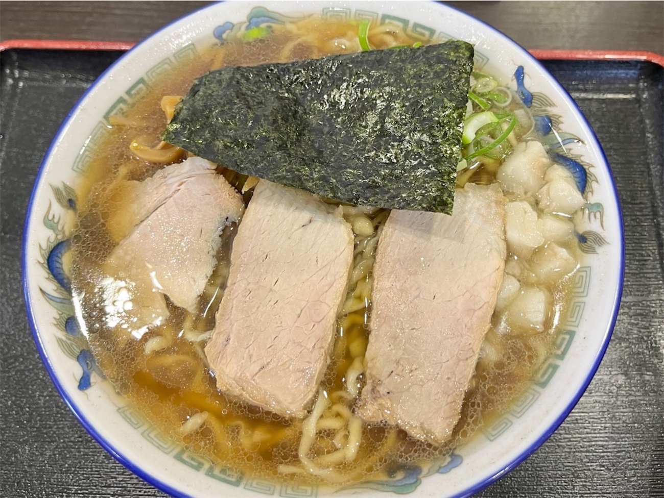 ケンちゃんラーメン 八戸店』「中盛 油っぽく」青森県八戸市新井田