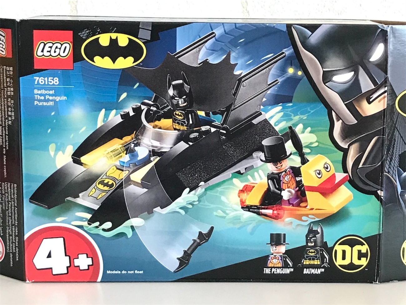 LEGO レビュー】レゴ スーパー・ヒーローズ バットボートでのペンギン 