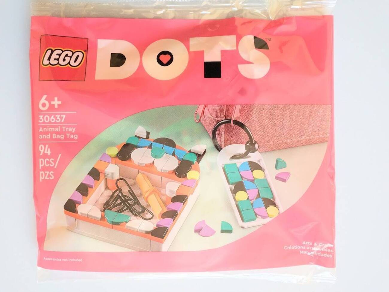 LEGO®30637 レゴ®︎ドッツのミニセット、鍵タイル外しが入ってたよ 