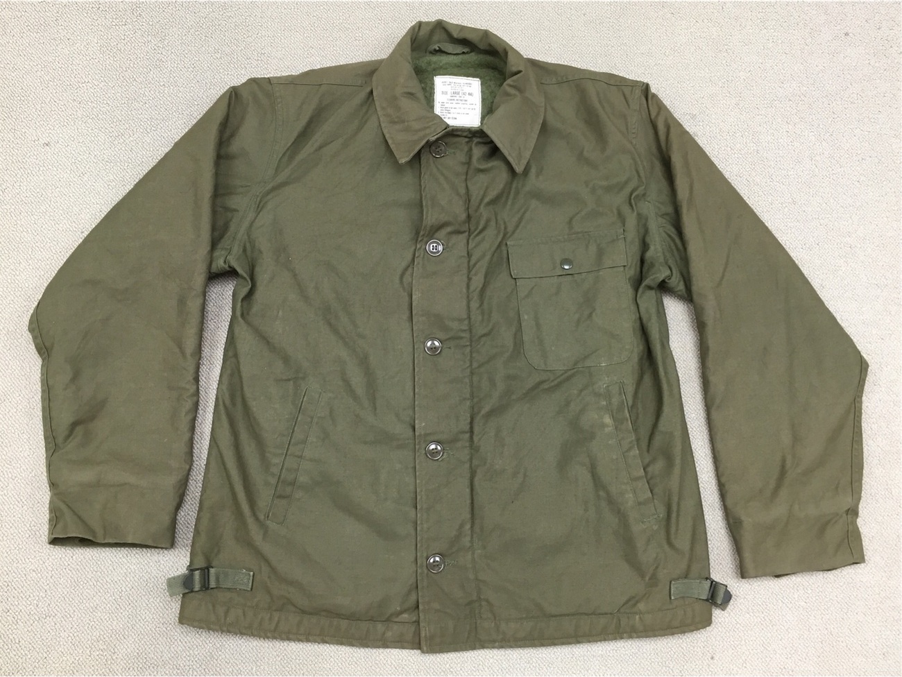 バイカーにもおすすめ！【アメリカの軍服】海軍A-2デッキジャケット 