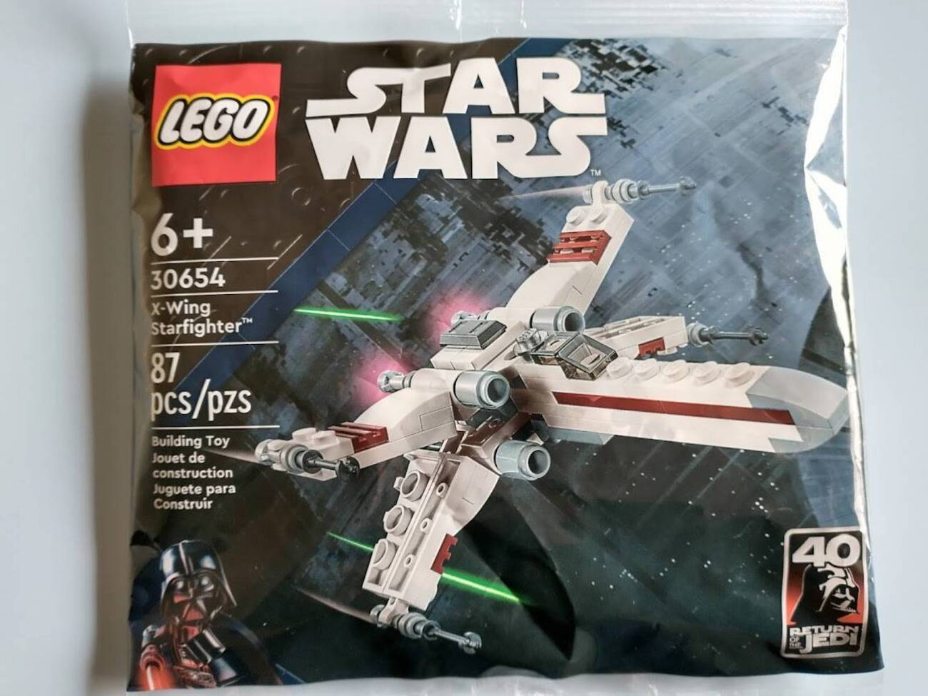 LEGO®︎スター・ウォーズ™ 30654 、87pscで作る、小さなXウィング 