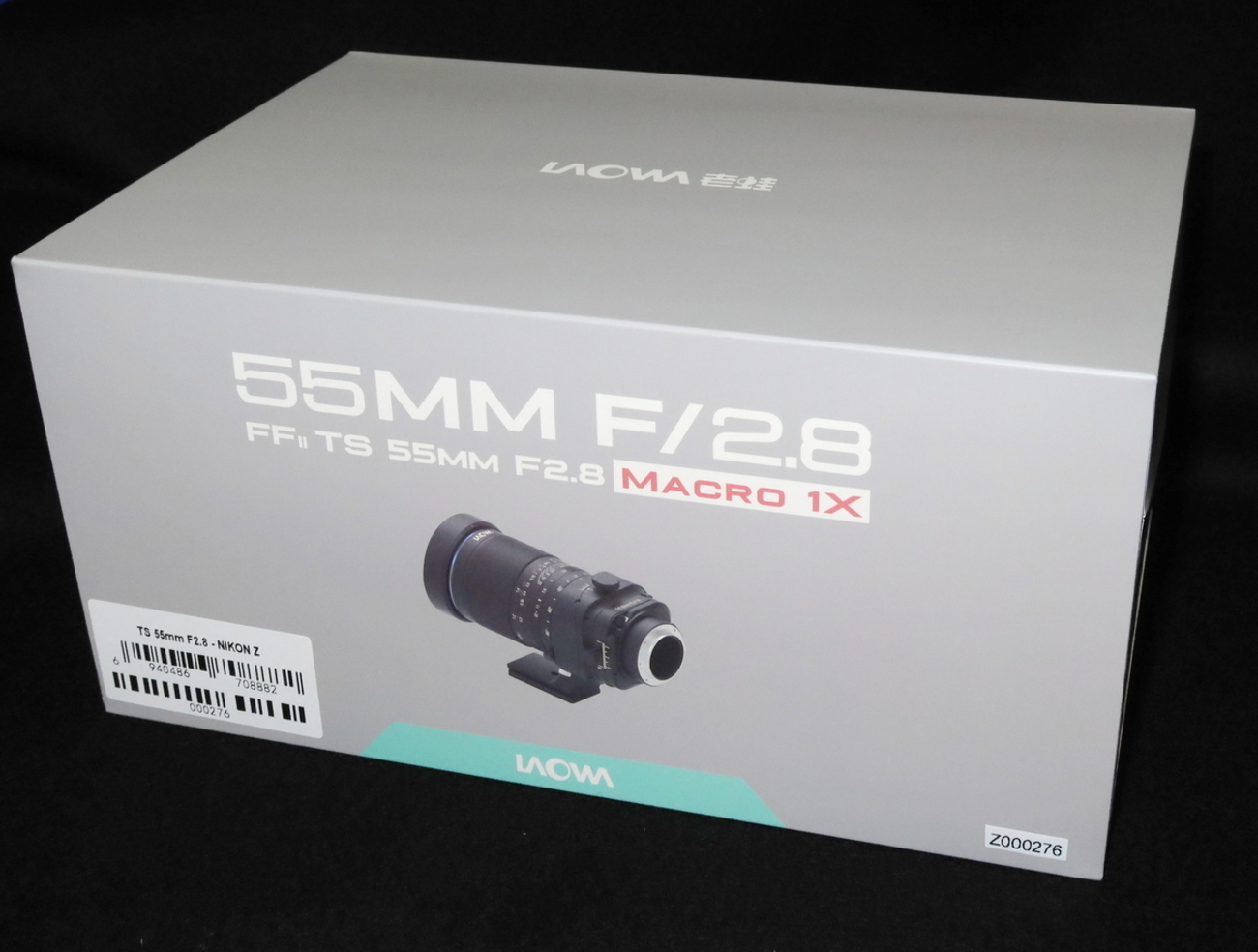 Laowa 55mm f/2.8 Tilt-shift 1X Macro (Nikon Z mount) - OptoEleMech