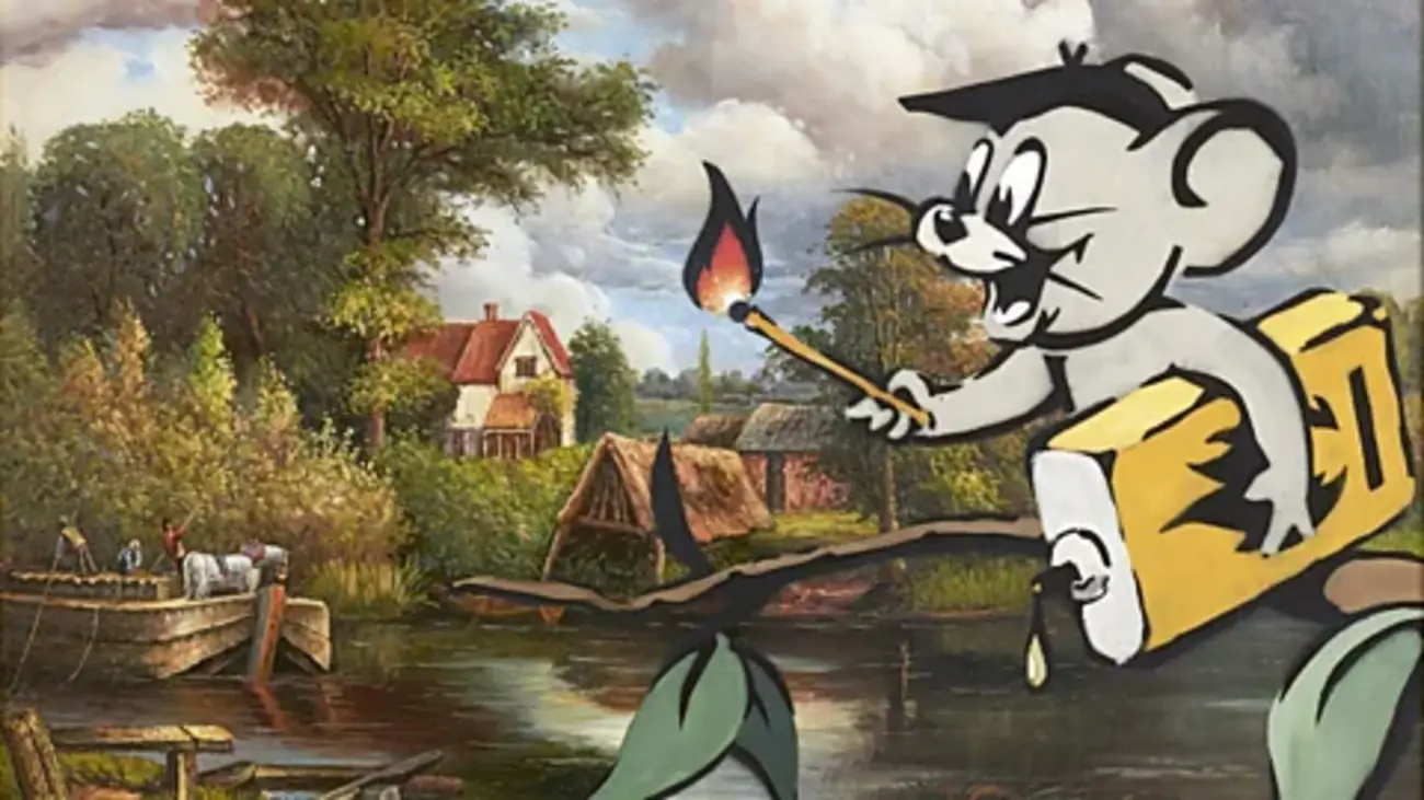 健司　バンクシー　エスタンプリトグラフ バンクシー Banksy Painter エスタンプリトグラフ-国内発送