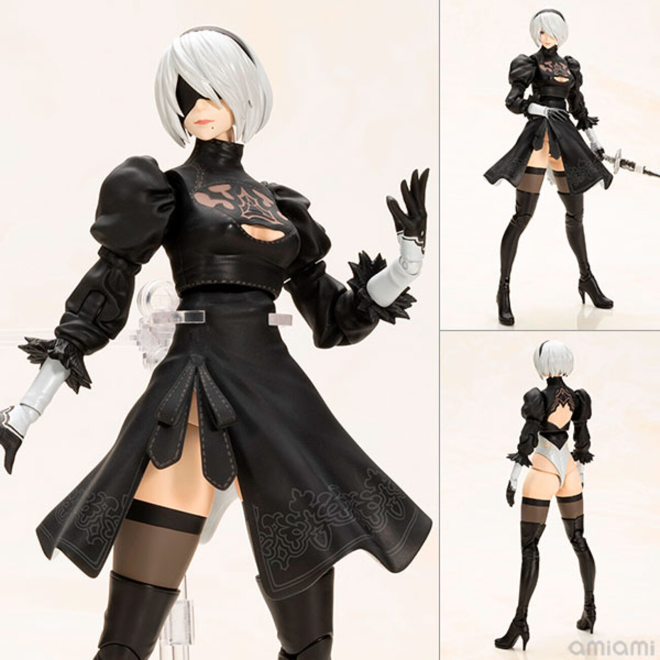 ニーア オートマタ】『2B（ヨルハ二号B型）プラスチックモデルキット 