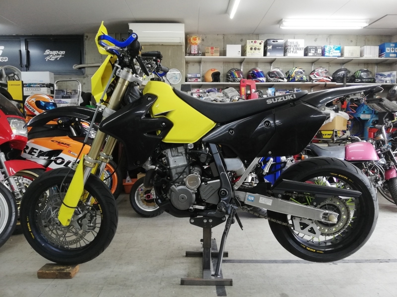 DR-Z400 (チェーン＆スプロケ交換) - moto shop TG's diary