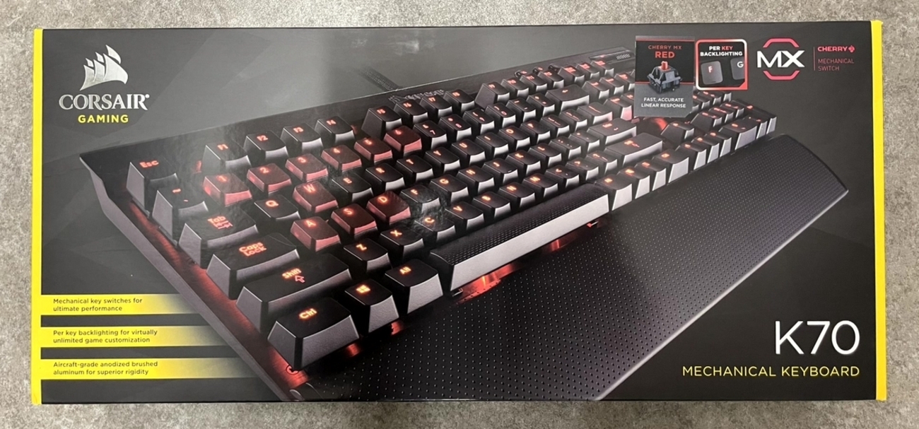 コルセア　K70Lux　CherryMXMk2 K70 LUXシリーズ | CORSAIR ゲーミングデバイス キーボード