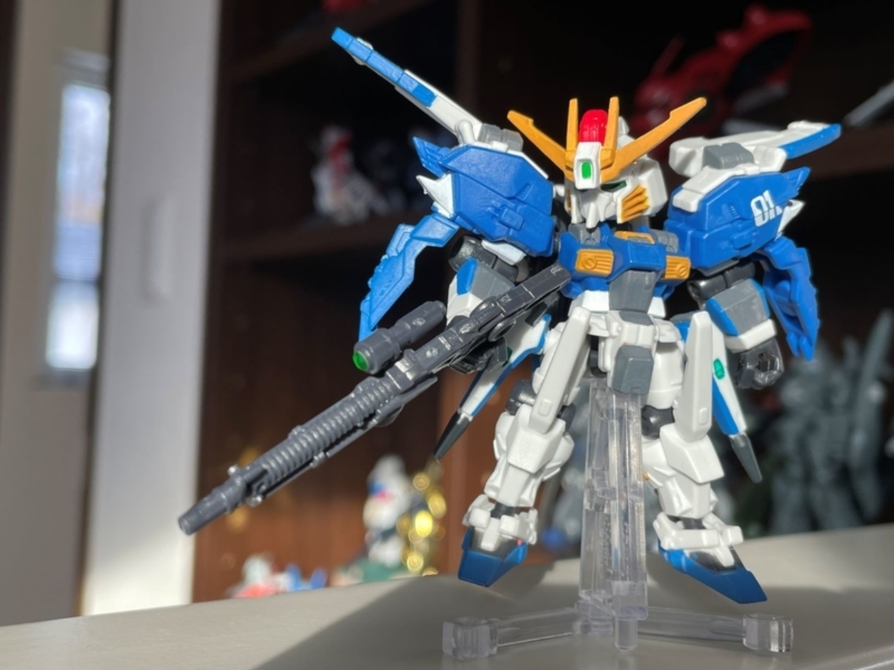 MSアンサンブルのSガンダムを筆塗り部分塗装した話。 - Think Like 