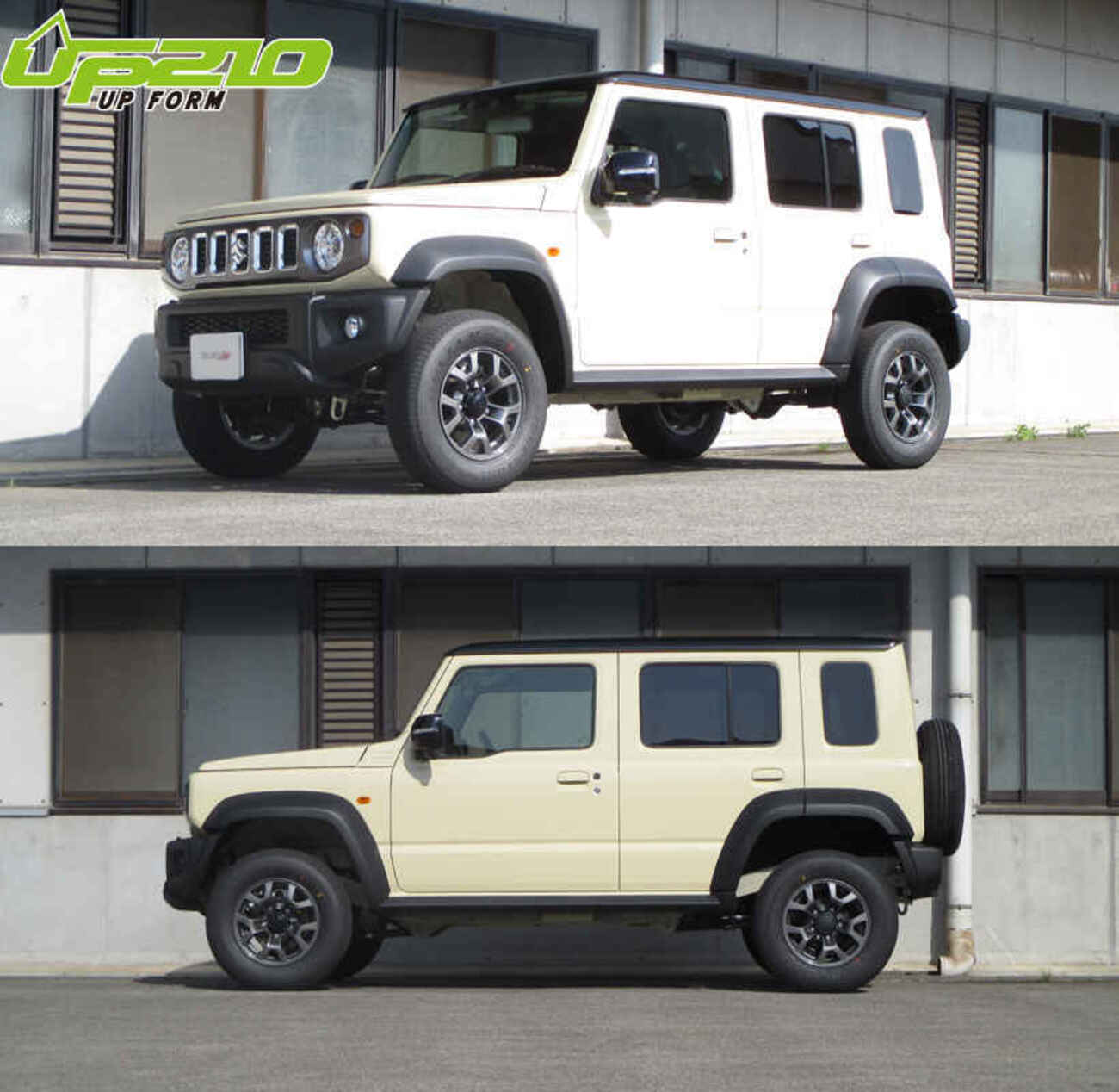 ジムニーノマド(JC74W)専用リフトアップスプリング「DEVIDE UP210」が 