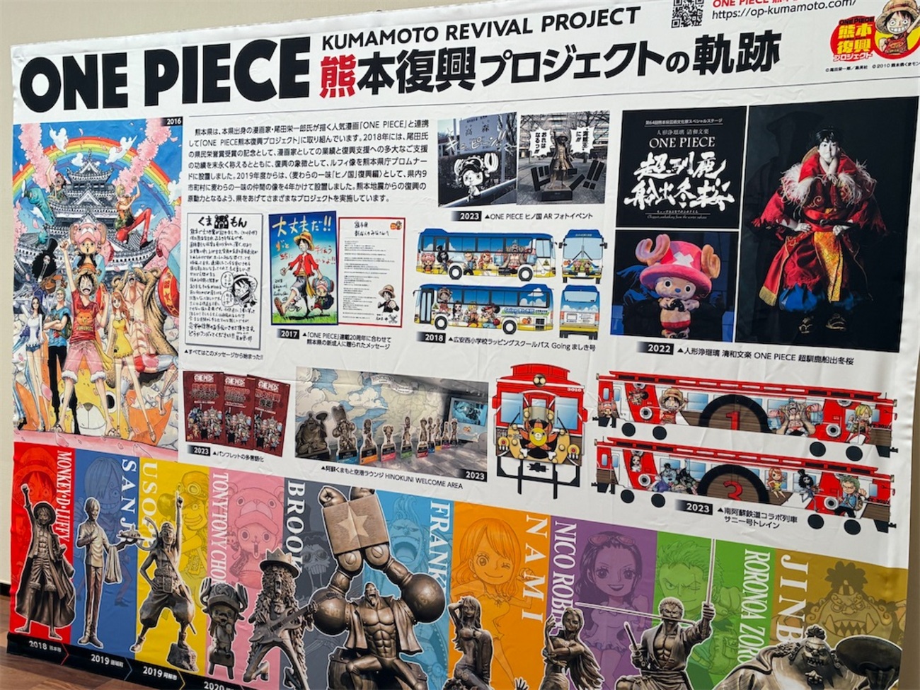 ONE PIECE 熊本復興プロジェクトの10年展 - 一人旅おやじがゆく