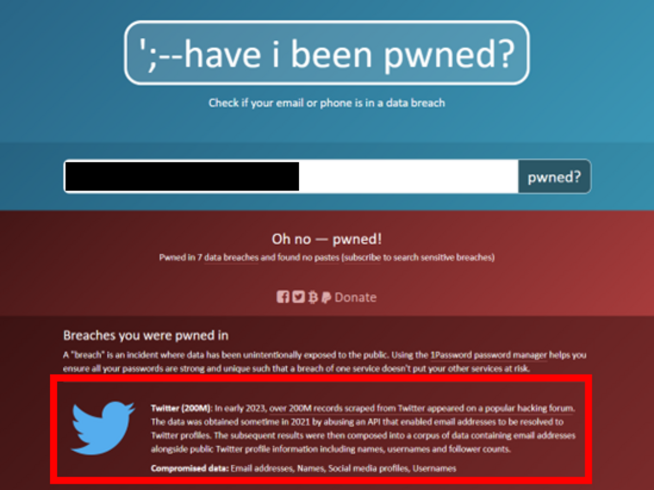 Twitterから流出したとみられる約2億件のデータについてまとめてみた - piyolog