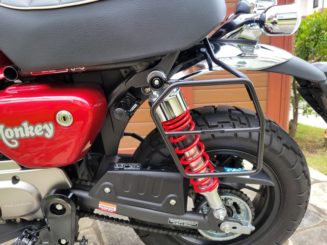 モンキー125 （2022/JB03） SP武川サイドバッグサポート取り付け 