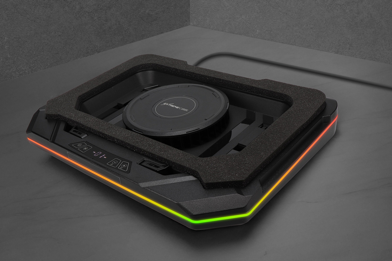 最大3500rpmの強冷却】RGB搭載ノートPCクーラー「OWL-TGNC-RGB」発売