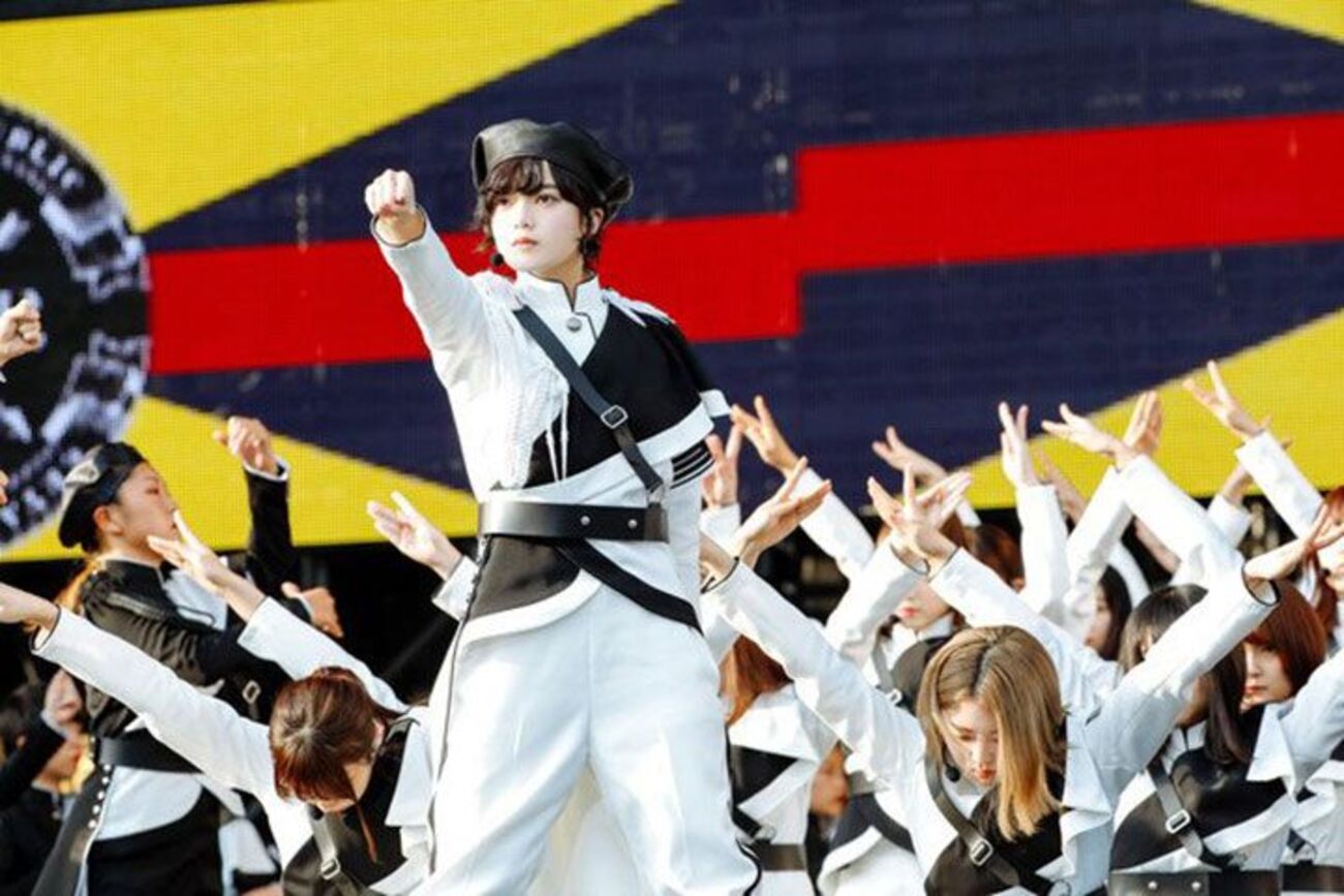 欅坂46 欅共和国2018限定軍服 けやき坂46 富士急演出制服衣装制作募集 