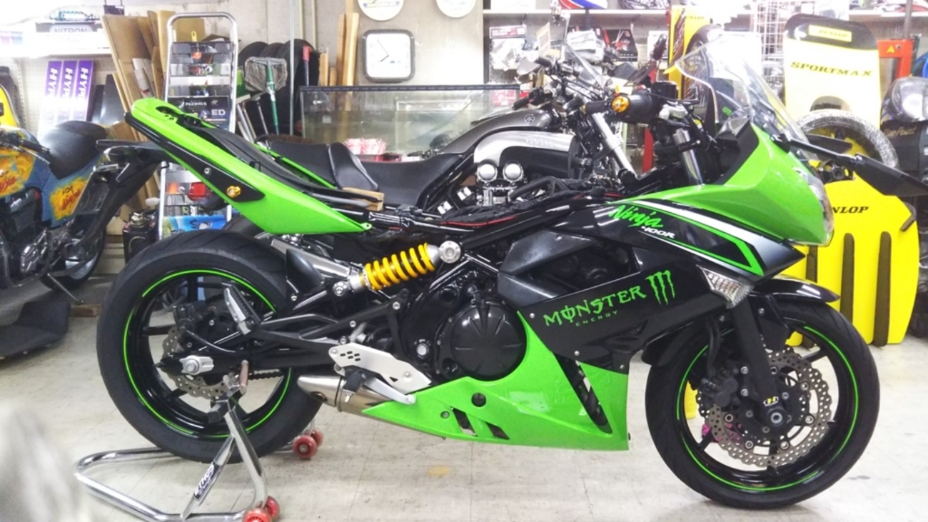 ninja400r  【車検近いため値下げ！】 Ninja400R (車検整備) - moto shop TG's diary