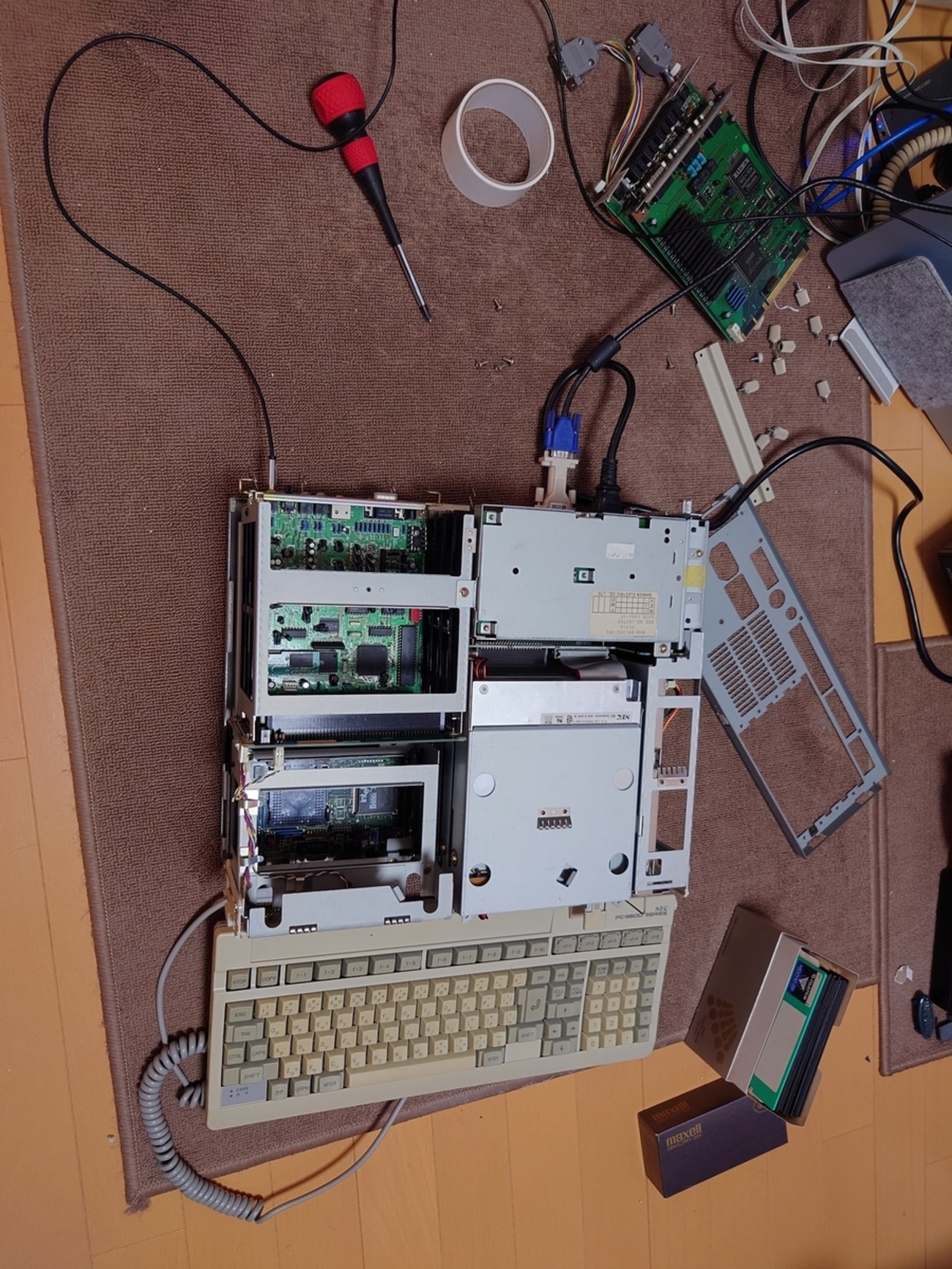 PC-9801FA修復 - 田舎おやじの言動log