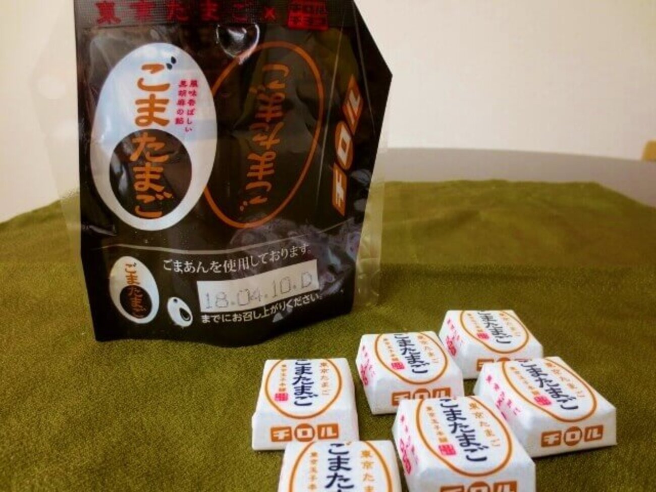 期間限定土産】東京たまご×チロルチョコ「ごまたまご」大人向けな味