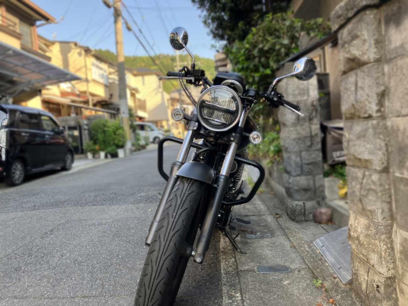 GB350】オールドスタイルのミラーに交換する方法（新保安基準の