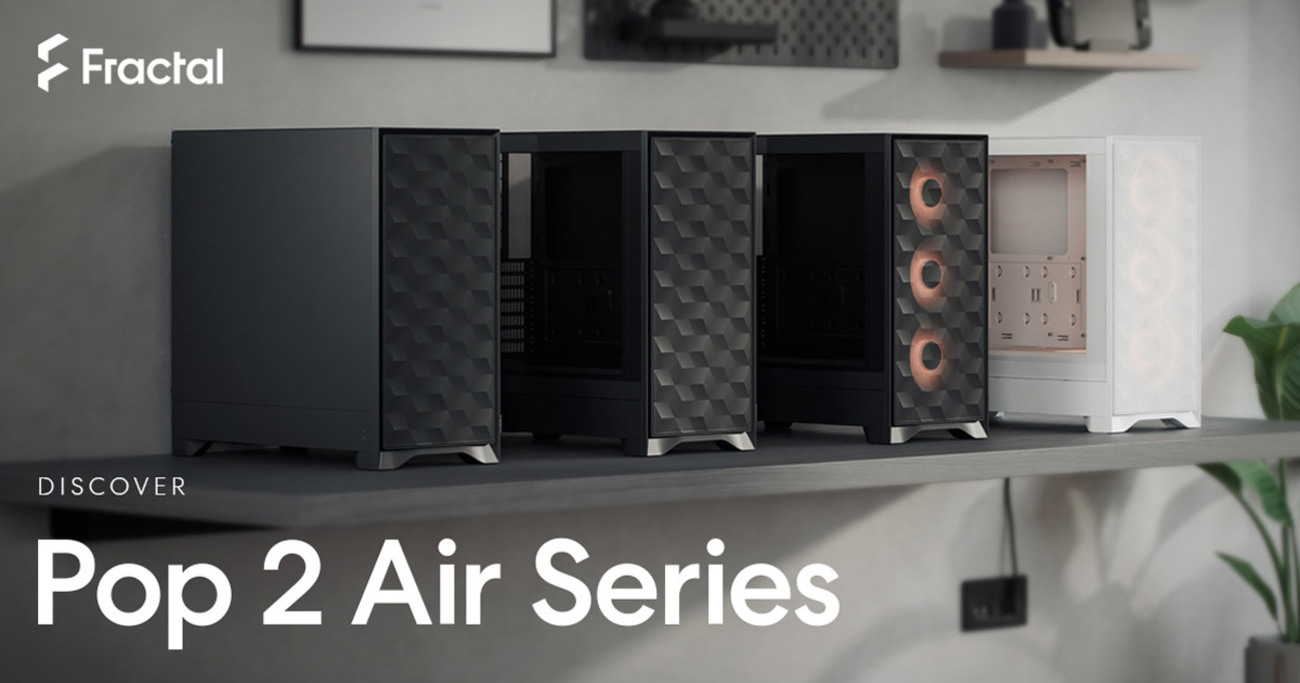 Fractal Design Pop 2 Air徹底解説｜最大416mm GPU対応・高エアフロー