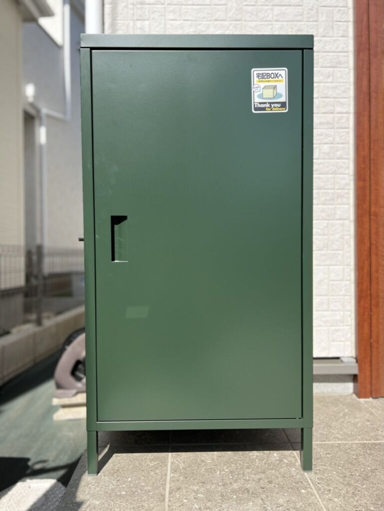 DELIO宅配ボックス127L大容量1ドアJAC-95GN 購入レビュー - 気ままな暮らし