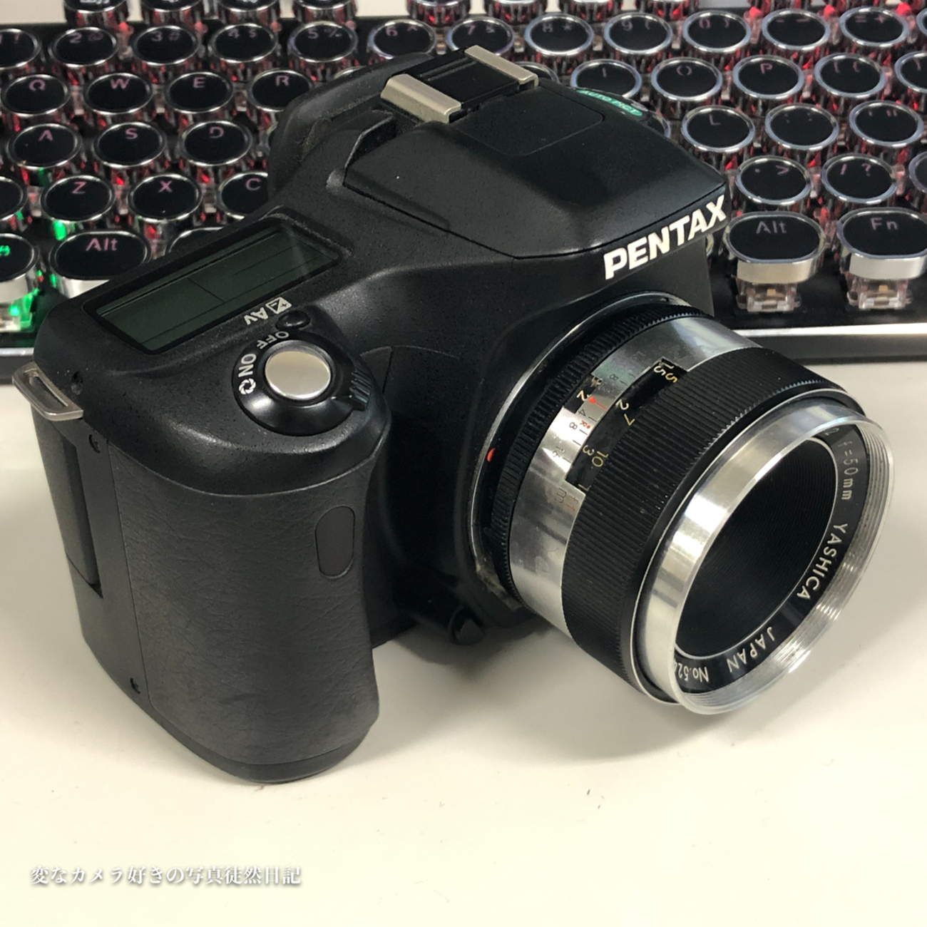 YASHICA AUTO YASHINON-DX 50mm F2 を購入してみた - 変なカメラ好きの 