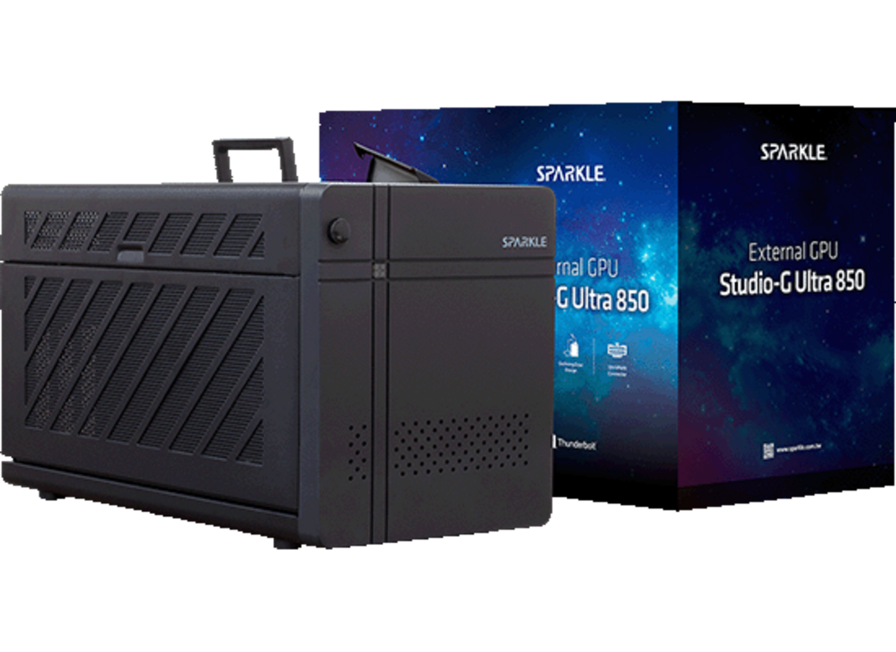 Thunderbolt 5対応SPARKLE「TBX-850FAB」発売｜600W GPU・850W電源 